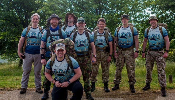 Some of the team